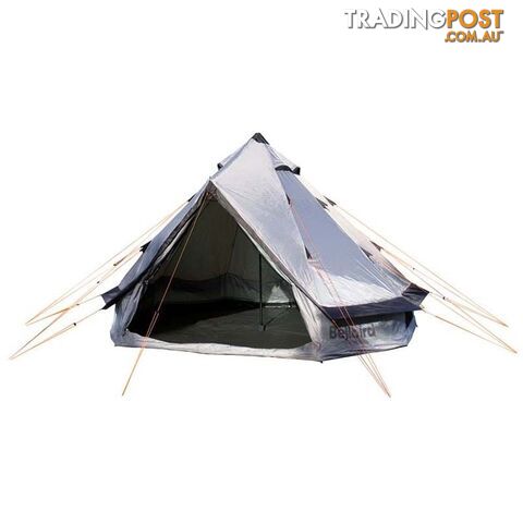 Explore Planet Earth Bellbird Glamping Tent - Grey - BEL8MTOR