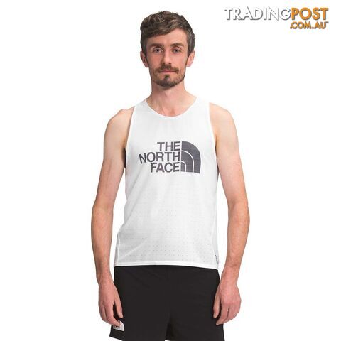 The North Face Flight Weightless Mens Running Singlet - TNF White - T0M -...
