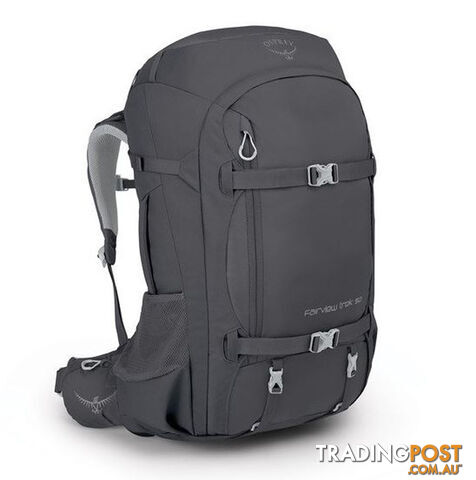 Osprey Fairview Trek 50L Womens Travel Backpack - Charcoal Grey -...