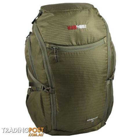 Black Wolf Minimalist 45 Daypack - Moss - W0087-Moss