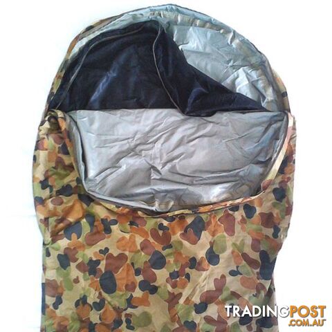 NEW BIVVY BAGS-MULTICAM OR AUSCAM-3 SIZES-WATERPROOF/BREATHABLE