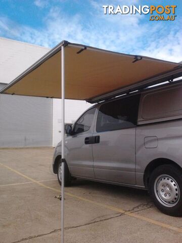 NEW!! AWNINGS 2.0 X 2.6M- SUIT 4WD/VANS/CAMPER STEEL FITTINGS!