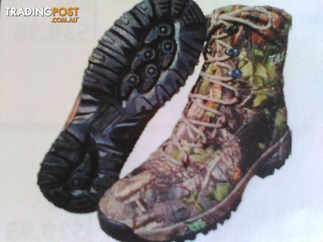 NEW!!! BOOTS- TREECAM-WATERPROOF-BREATHABLE-SIZES 6 TO 14