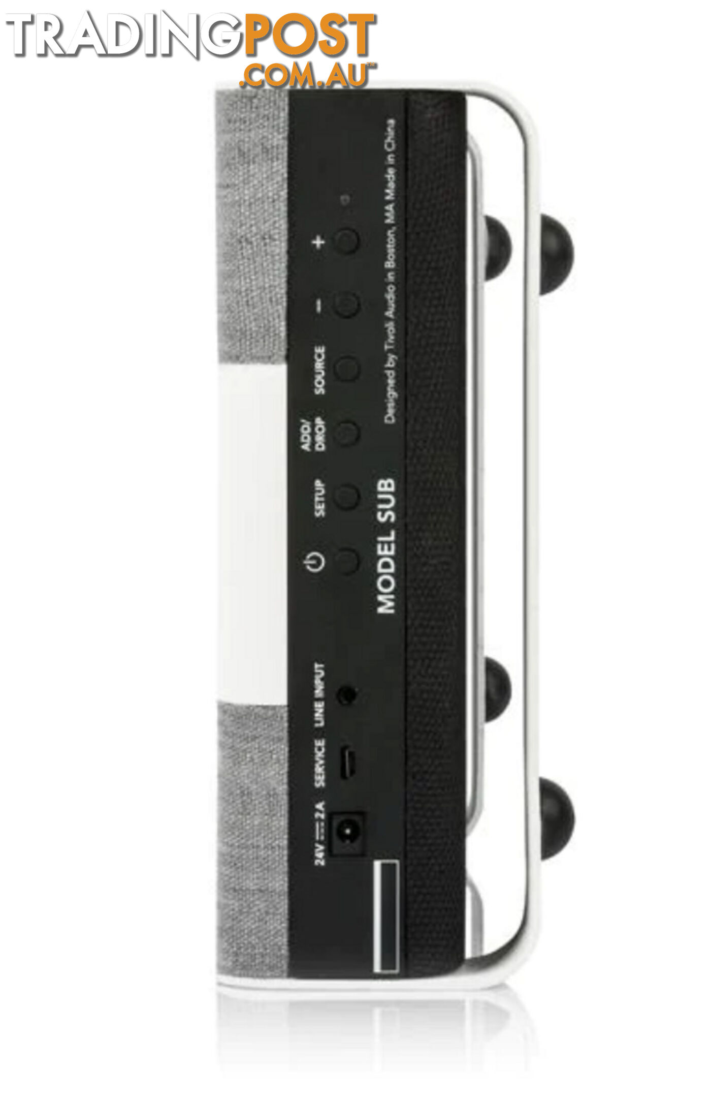 Tivoli Audio Model Sub in White & Gray