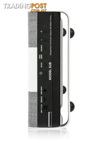 Tivoli Audio Model Sub in White & Gray