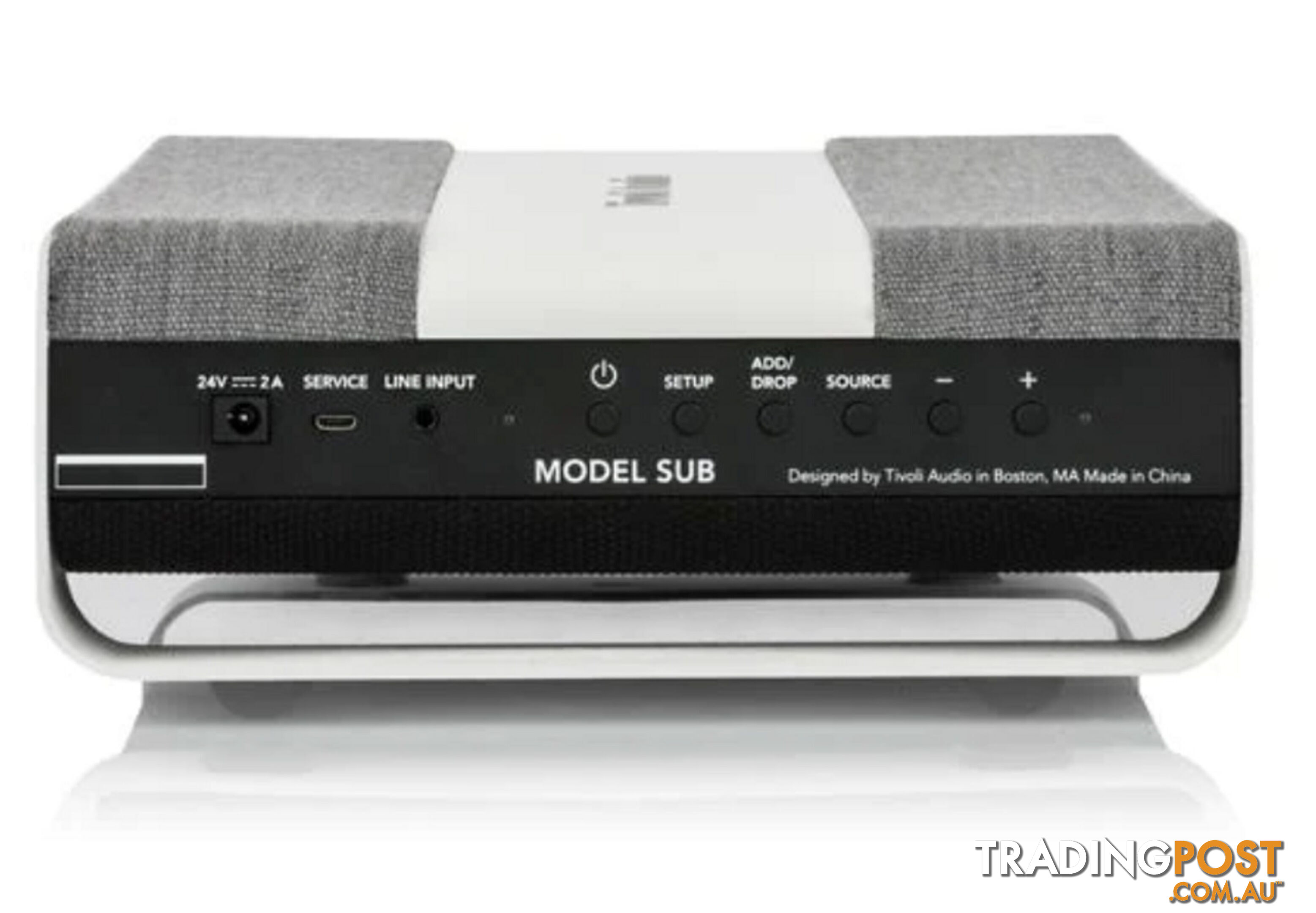 Tivoli Audio Model Sub in White & Gray