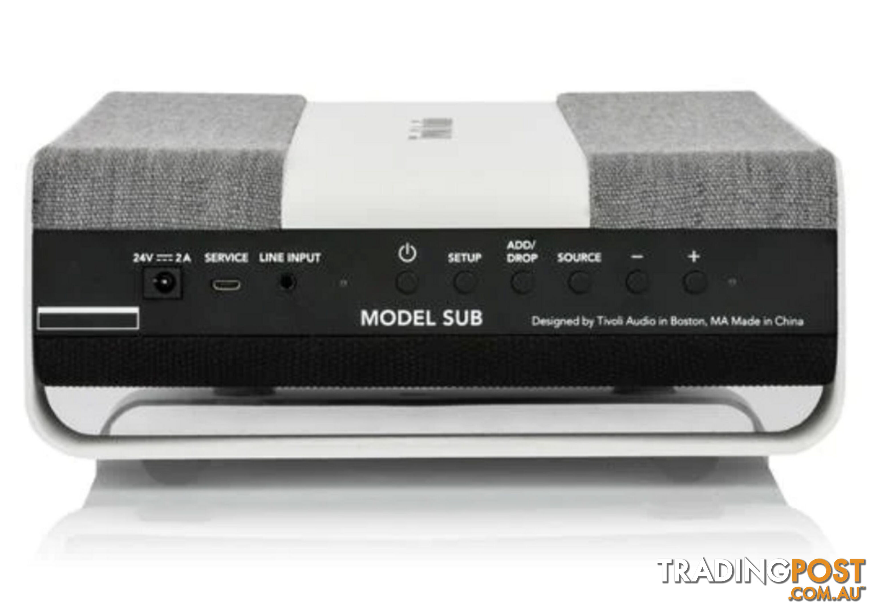 Tivoli Audio Model Sub in White & Gray