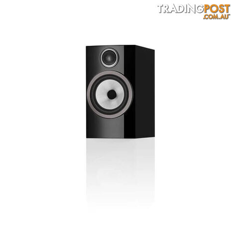 B&W 706 S3 Bookshelf Speakers in Black