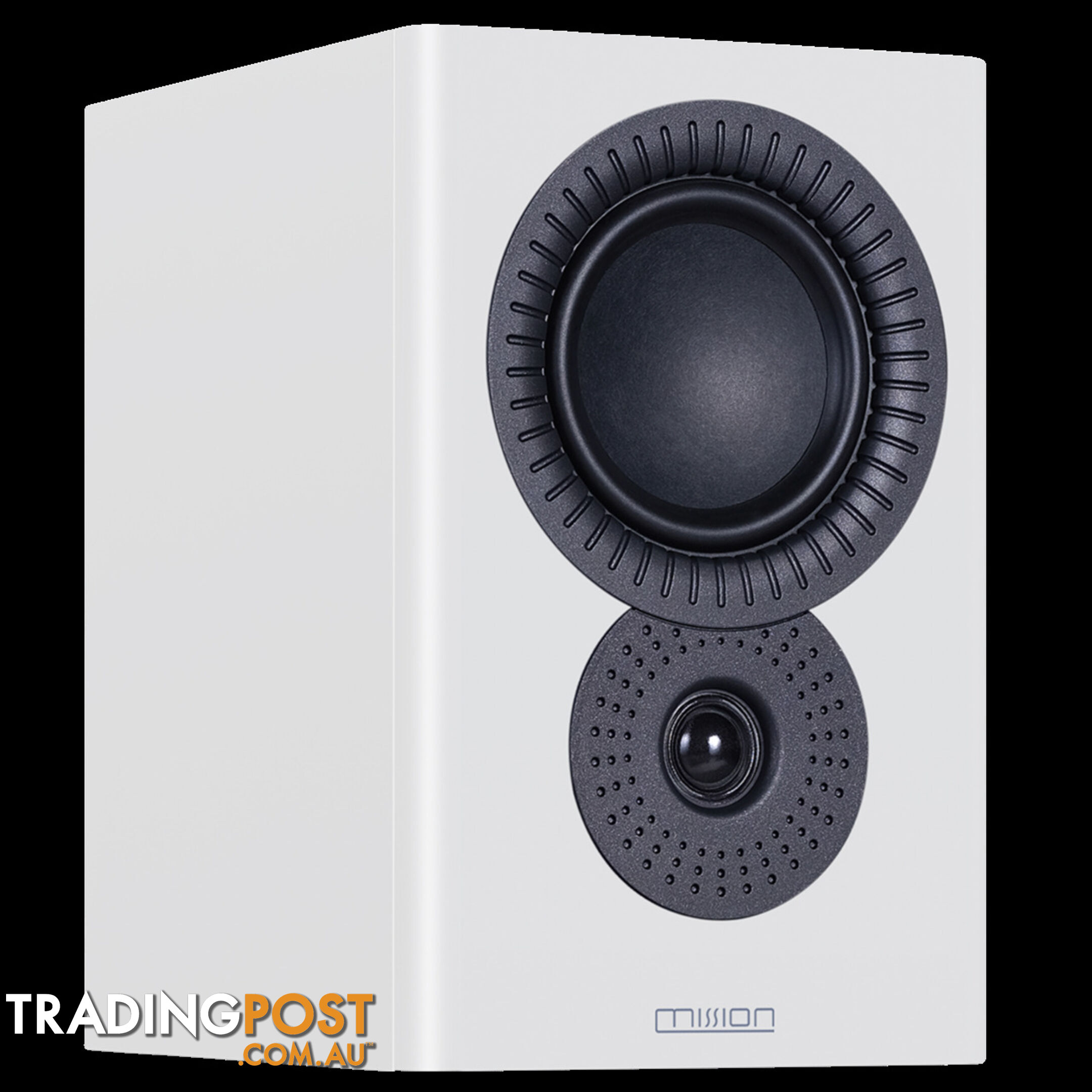 Mission LX-3 MK II Bookshelf Speakers in Lux White Matte