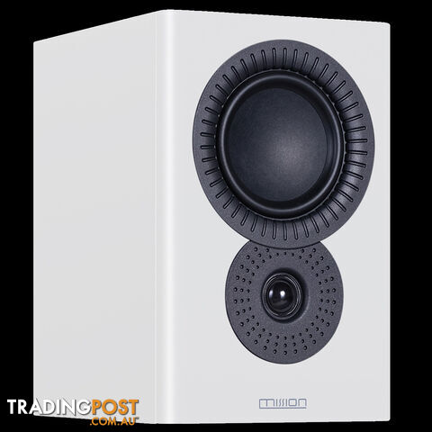 Mission LX-3 MK II Bookshelf Speakers in Lux White Matte