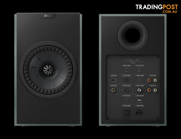 KEF Coda W Active Speakers in Moss Green - photo 2 of 10