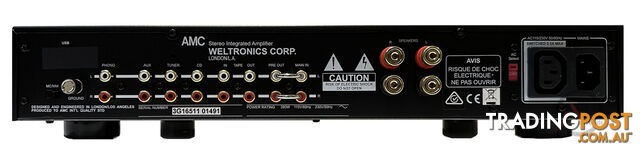 AMC XIA 50 Integrated Stereo Amplifier in Black