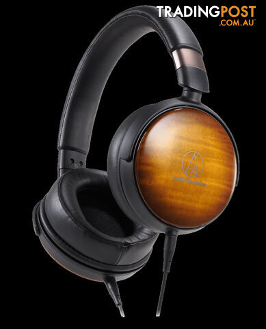 Audio Technica ATH-WP900 Over Ear Wooden Headphones