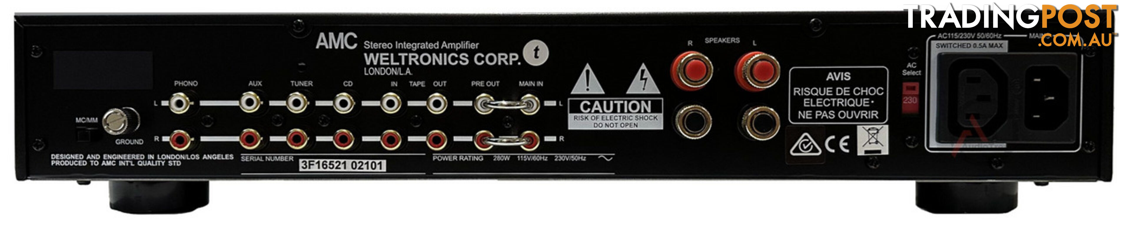 AMC XIA 30 Integrated Stereo Amplifier