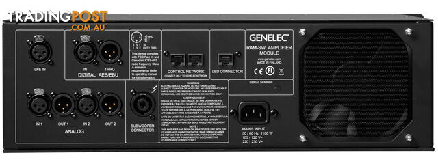 Genelec 7382A SAM™ Studio Subwoofer - photo 4 of 6