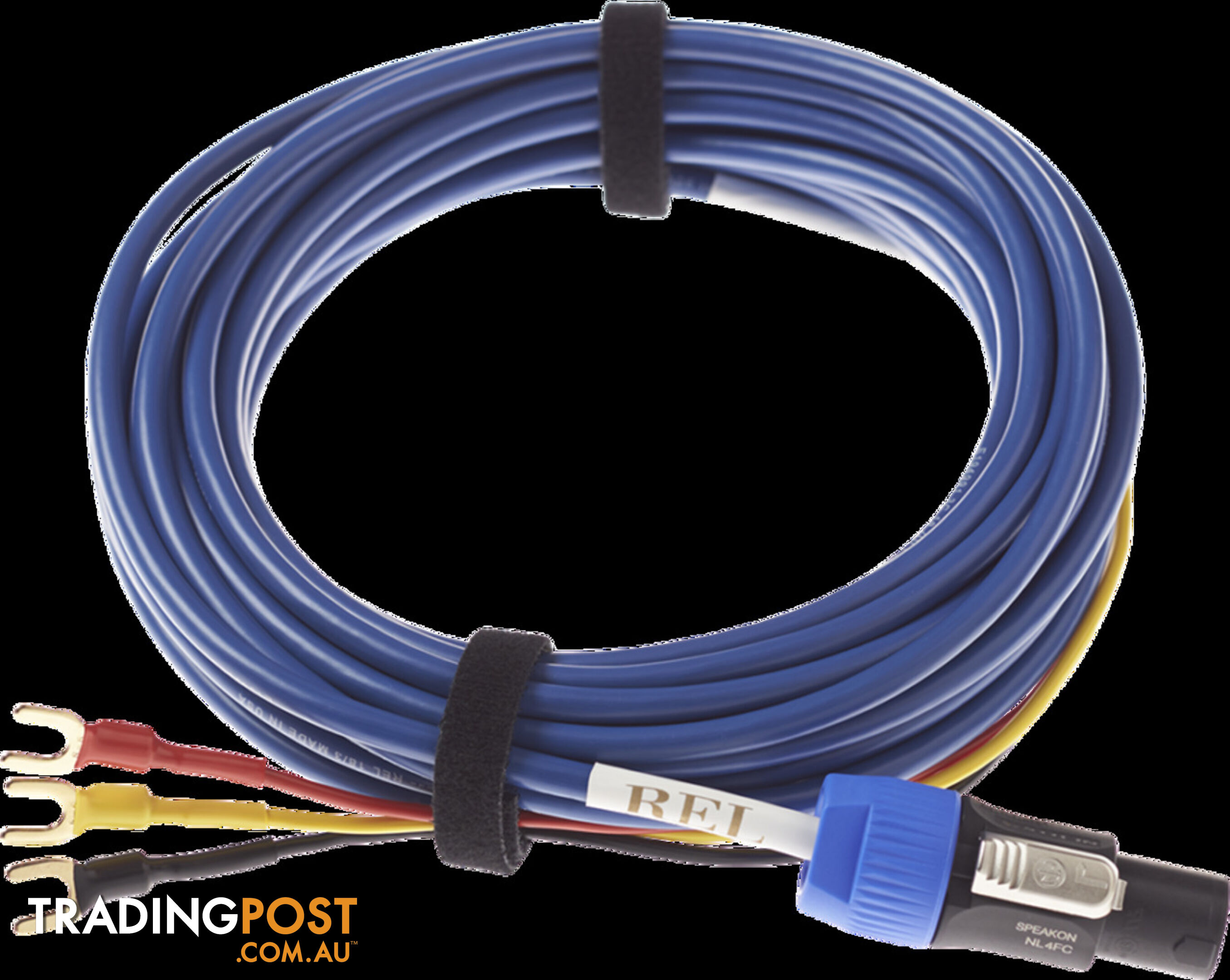 REL BassLine Blue Cable