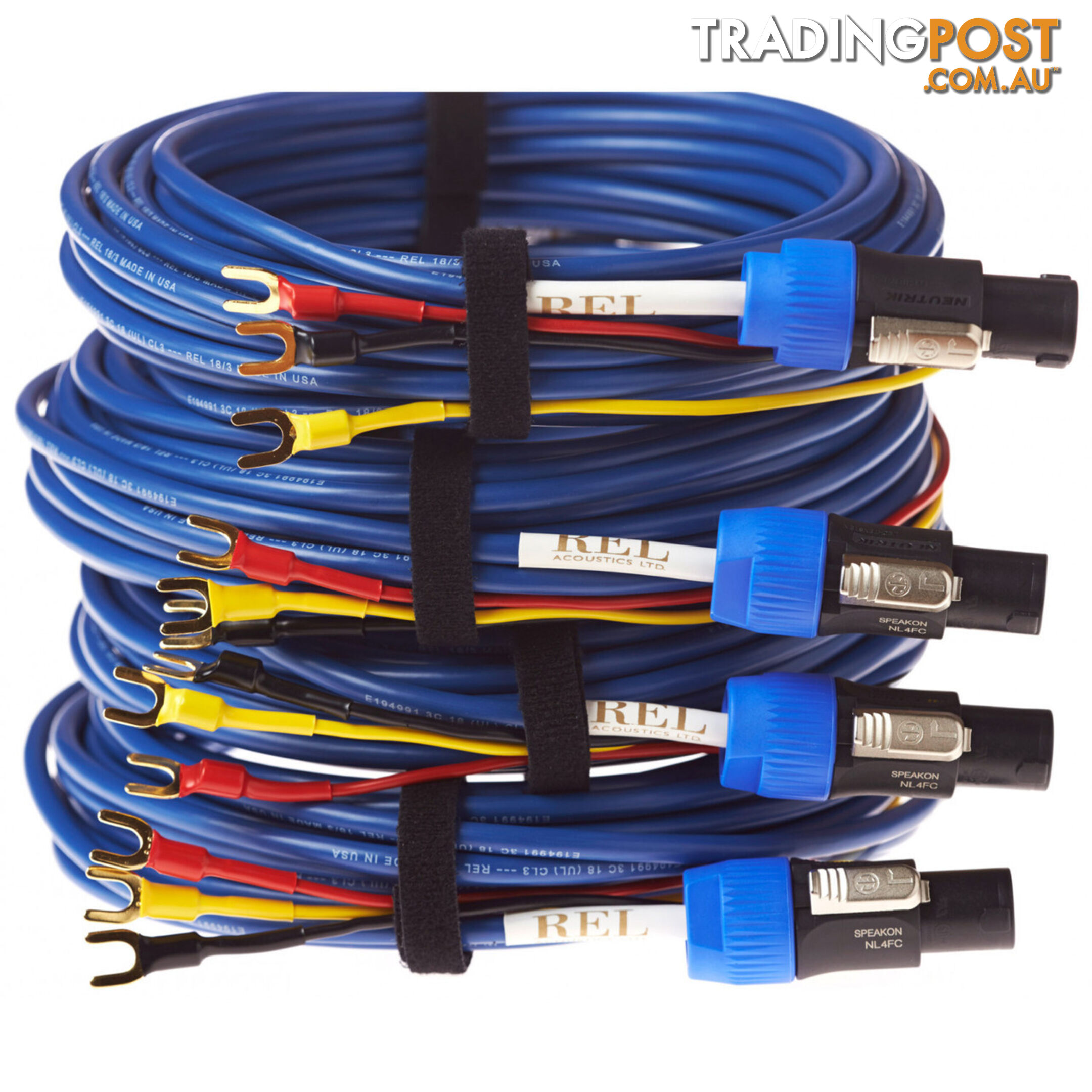 REL BassLine Blue Cable