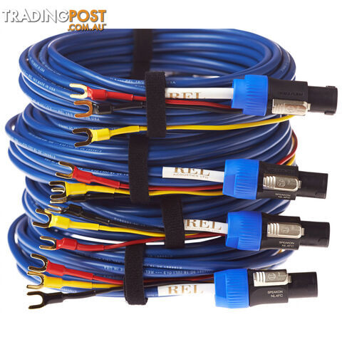 REL BassLine Blue Cable