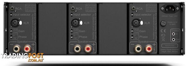 HEGEL C53 3 Channel Power Amplifier - photo 3 of 4
