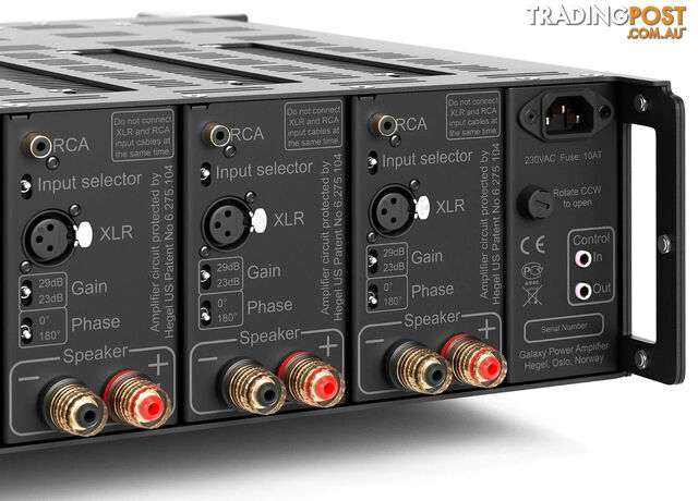 HEGEL C53 3 Channel Power Amplifier - photo 4 of 4