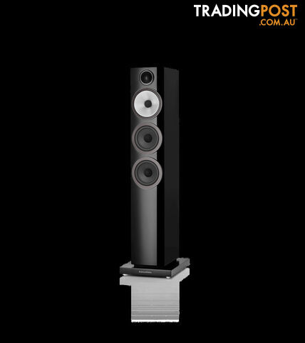B&W 704 S3 Floorstanders in Black