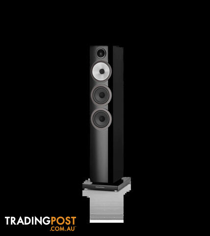 B&W 704 S3 Floorstanders in Black