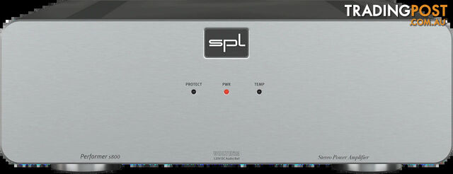 SPL Audio Performer s800 Stereo Power Amplifier - photo 2 of 4