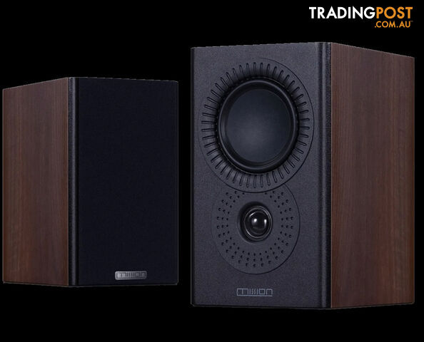 Mission LX-1 MK II Bookshelf Speakers in Walnut - photo 3 of 5