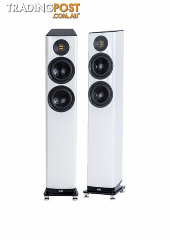 Elac Vela FS 407 Floorstanding Speakers - Gloss White