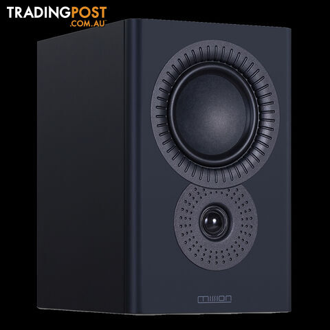 Mission LX-2 MK II Bookshelf Speakers in Lux Black Matte