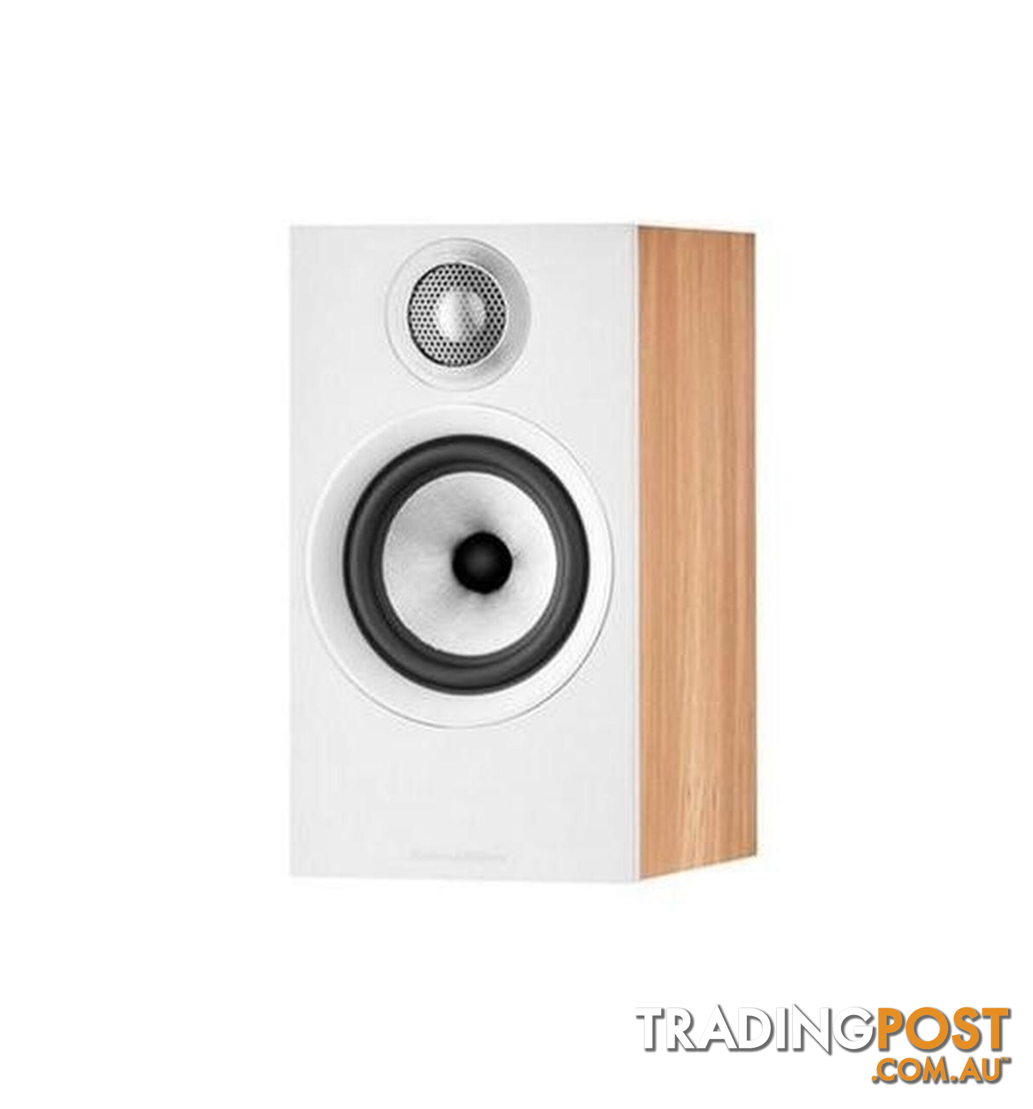 B&W 607 S3 Bookshelf Speaker (Pair) - Oak