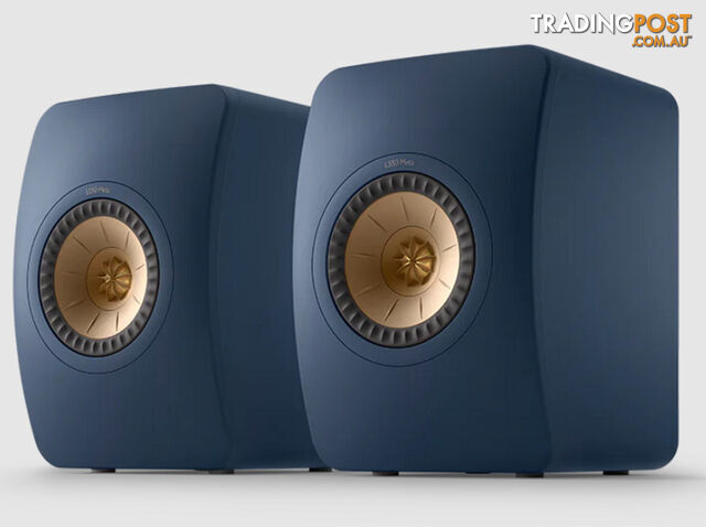 KEF LS50 Meta Passive Speakers in Royal Blue (pair)