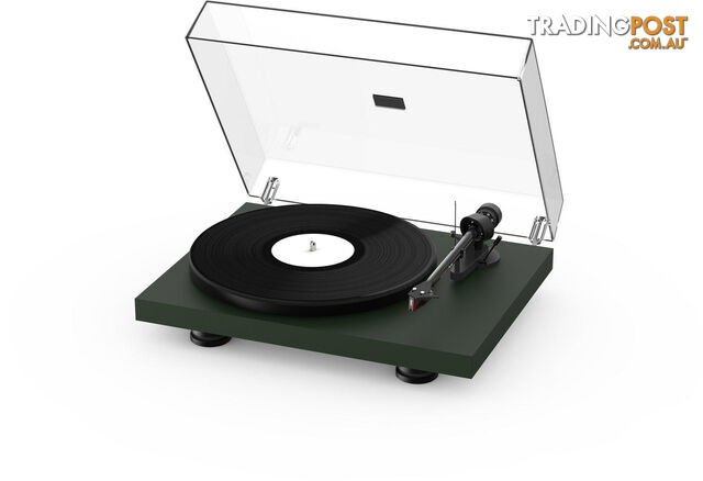 Project Debut Carbon Evo Turntable - Satin Fir Green