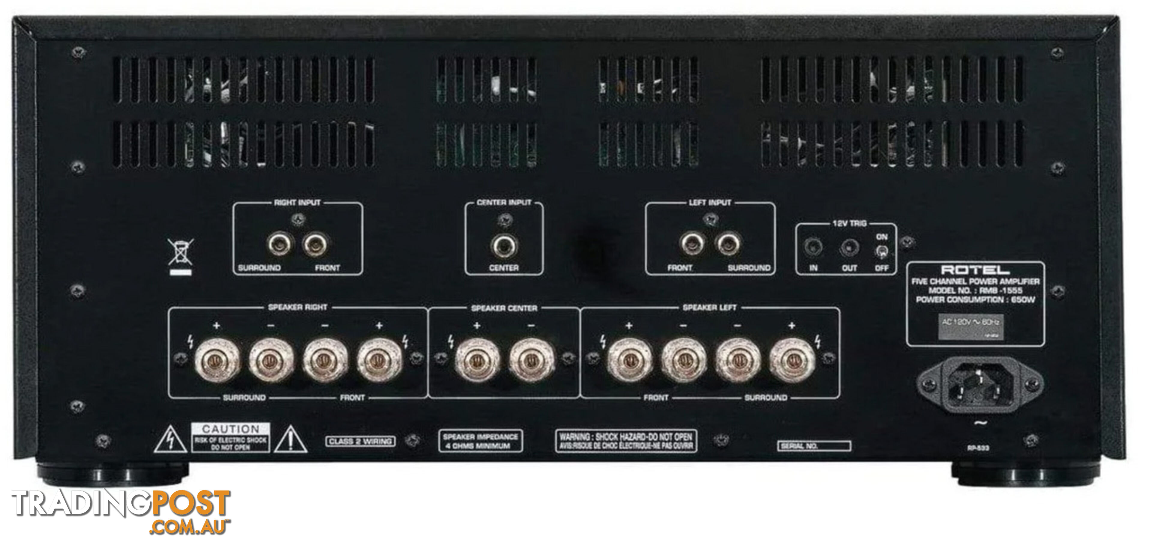 Rotel RMB-1555 Multichannel Surround Power Amplifier