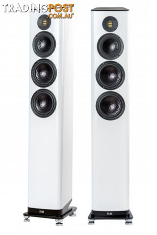 Elac Vela FS 409 Floorstanding Speakers - Gloss White