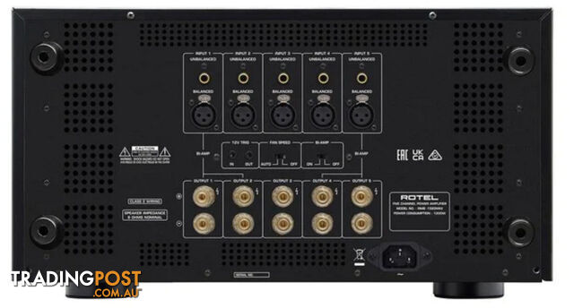 Rotel RMB-1585 MKII Multi-Channel Power Amplifier - photo 2 of 7