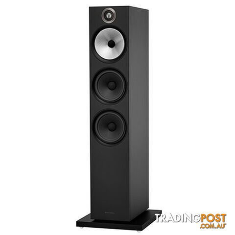 B&W 603 S3 Floorstanding Speaker (Pair) in Matte Black