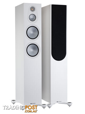 Monitor Audio Silver 300 7G Floorstanding Speakers in White