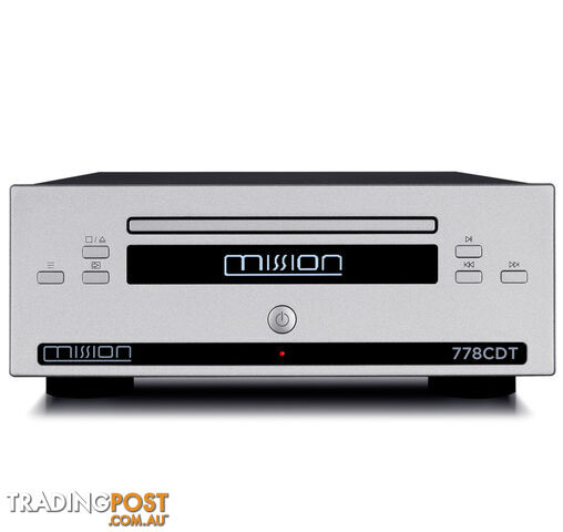 Mission 778CDT CD Transport in Silver