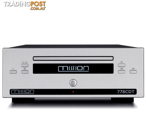 Mission 778CDT CD Transport in Silver