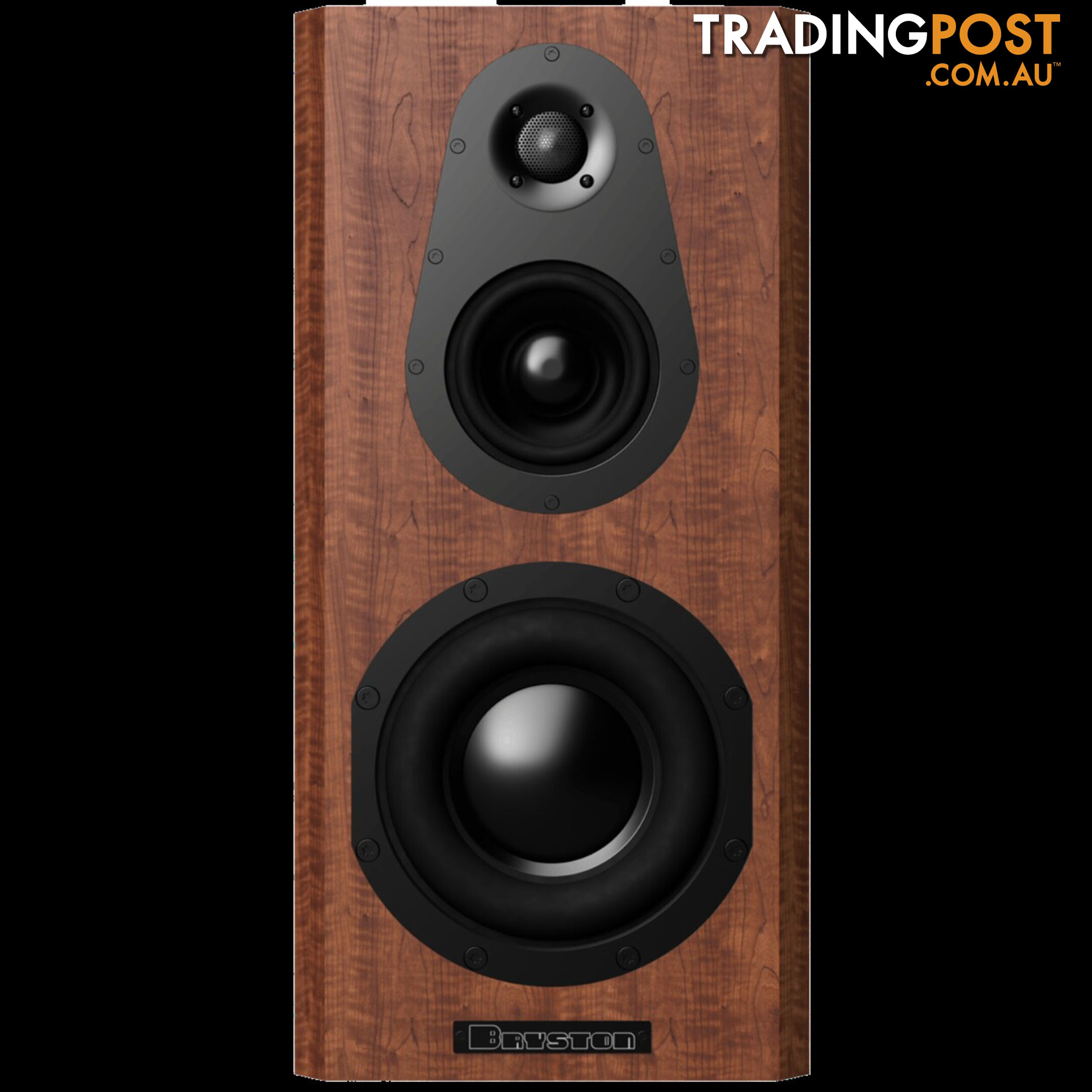 Bryston Model Tiny T-10 Bookshelf Speakers in Walnut