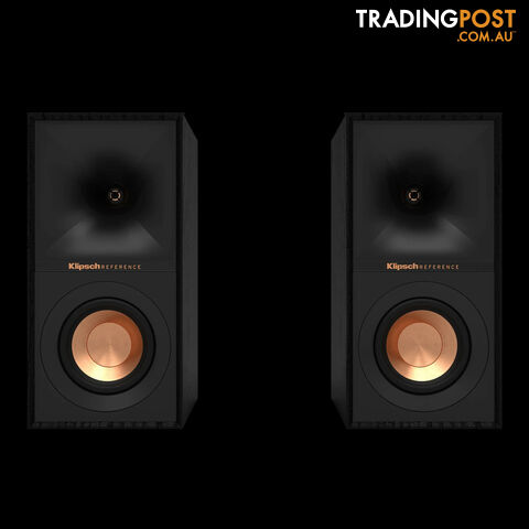 Klipsch R-40M Bookshelf Speakers in Ebony (pair)