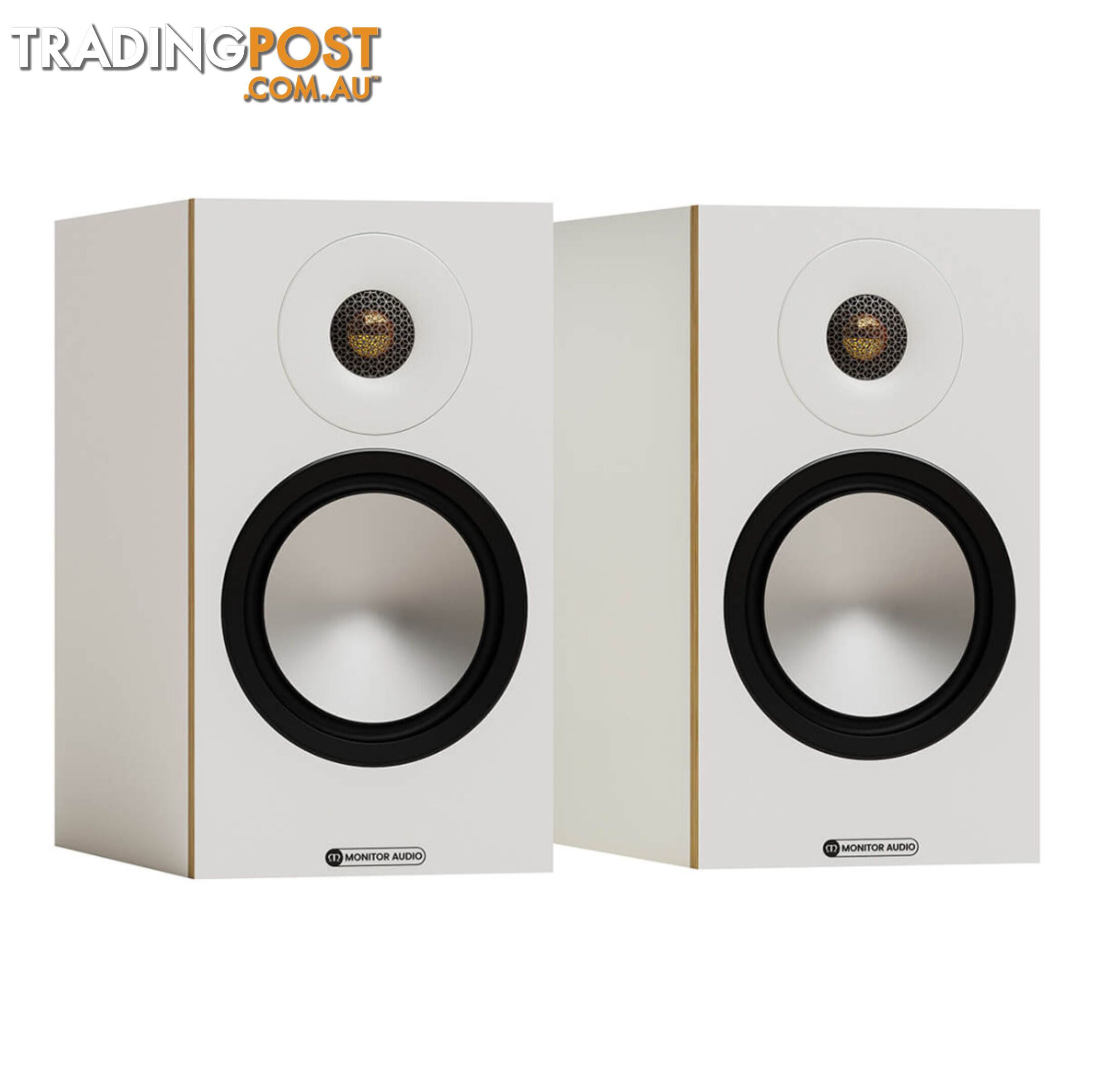 Monitor Audio Bronze 50 7G Bookshelf Speakers (Pair) in White