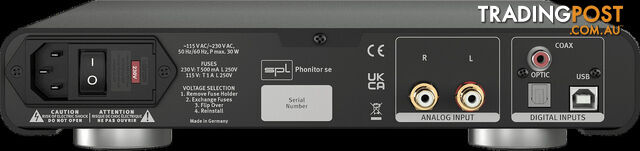 SPL Audio Phonitor se Headphone Amplifier With DAC 768xs - photo 4 of 4