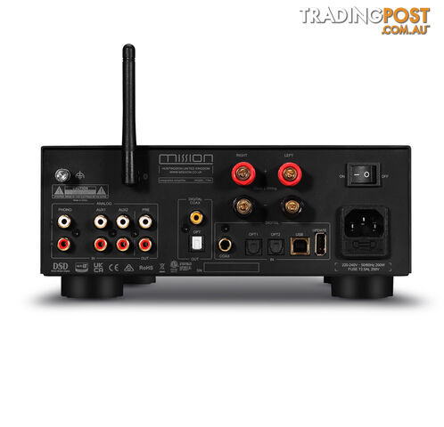 Mission 778X Integrated Amplifier in Black - photo 2 of 5