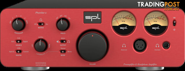 SPL Audio Phonitor x Headphone Amplifier & Preamplifier (Without DAC)