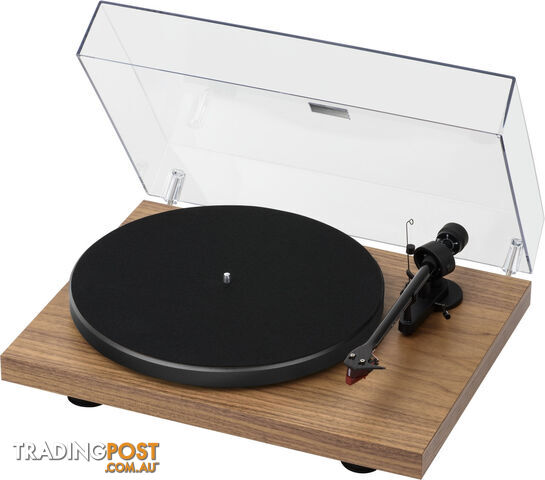 Pro-Ject Debut Carbon Turntable in Walnut with Ortofon 2M Red Cartridge
