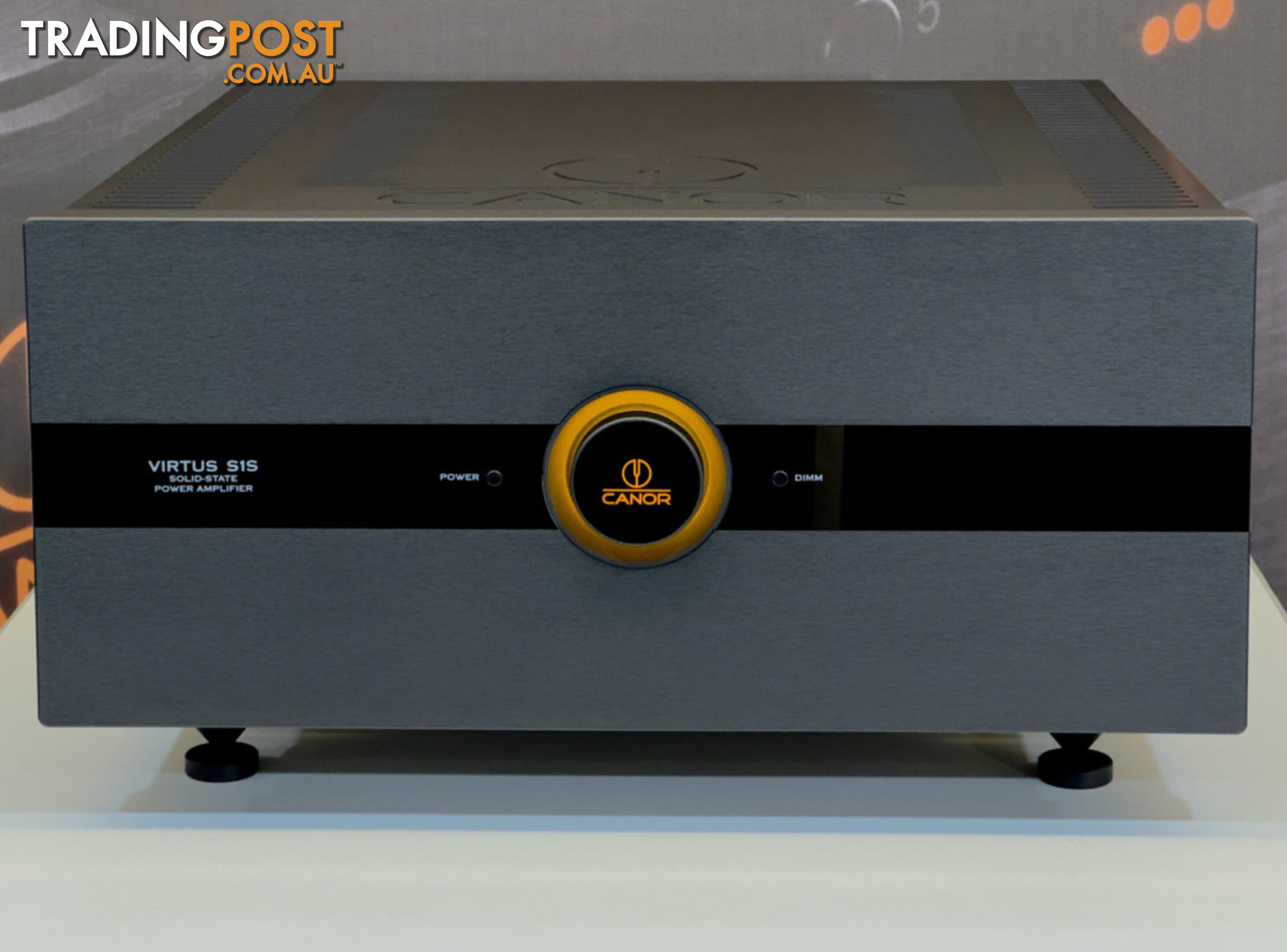 Canor Virtus S1S Solid State Dual-Mono Power Amplifier