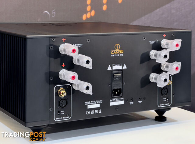 Canor Virtus S1S Solid State Dual-Mono Power Amplifier - photo 3 of 9