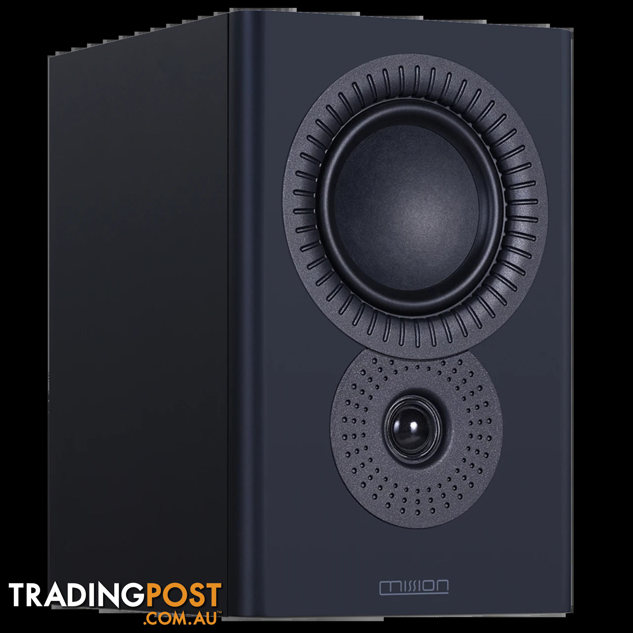 Mission LX-3 MK II Bookshelf Speakers in Lux Black Matte
